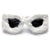 FLUFFY CAT EYE SUNNIES