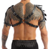 BLACK SHOULDER ARMOR
