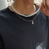 PEARL BEAR NECKLACE