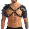 BLACK SHOULDER ARMOR