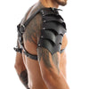 BLACK SHOULDER ARMOR